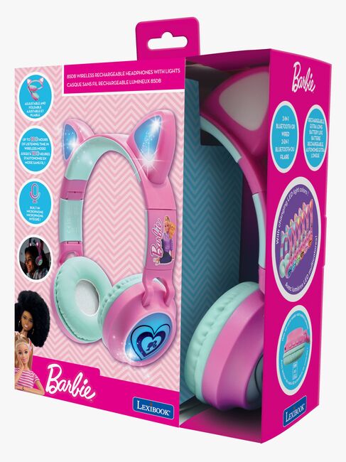 Barbie Kattöron Hörlurar med Ljus