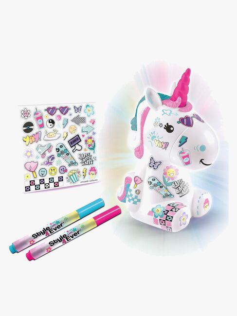 Style 4 Ever Pysselset DIY Enhörning med Ljus