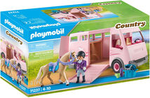 Playmobil 71237 Country Lekset Hästtransport med Tränare