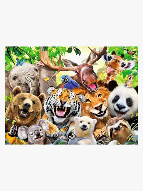 Ravensburger Pussel Exotic Animals Selfie XXL 300 Bitar
