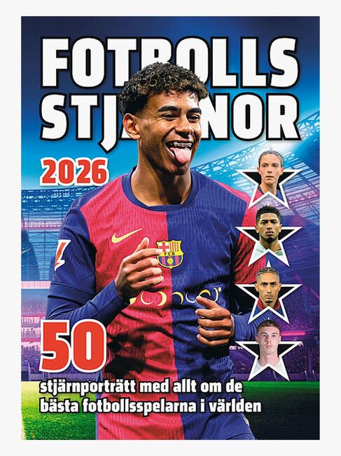 Egmont Kärnan Fotbollsstjärnor 2026 Bok