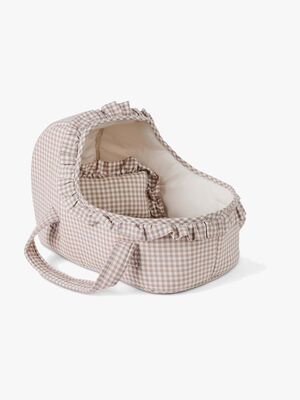 Smallstuff Puppenkorb Mit Kissen & Decke, Beige