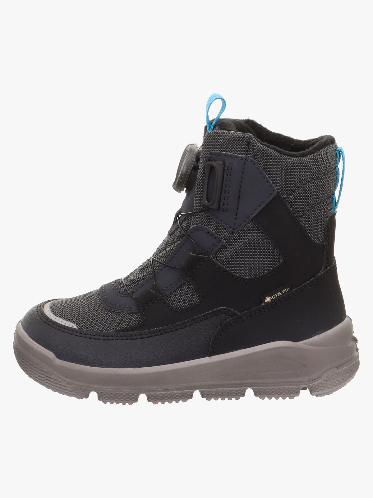 Superfit Mars Vinterkängor, Black/Grey