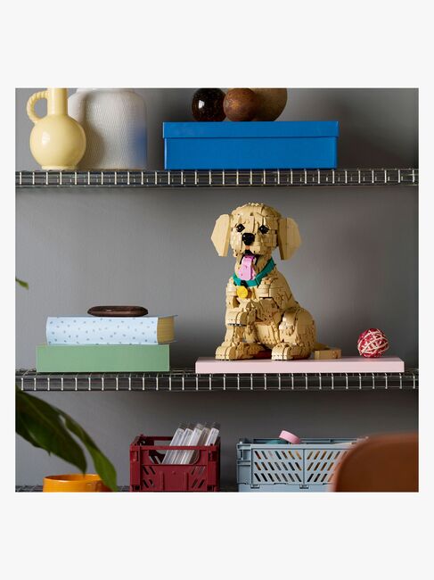 LEGO Icons 11384 Golden Retriever Valp