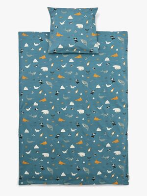 LIEWOOD Carmen Baby Bäddset 70x100, Arctic Sea/Ocean View