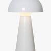 Star Trading Bordslampa Mushroom, Vit