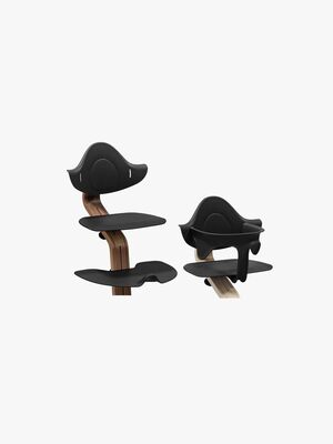 Stokke Nomi Matstol inkl. Babyset, Walnut/Black