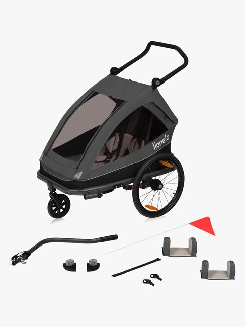 Lionelo Cama Cykelvagn, Grey Graphite