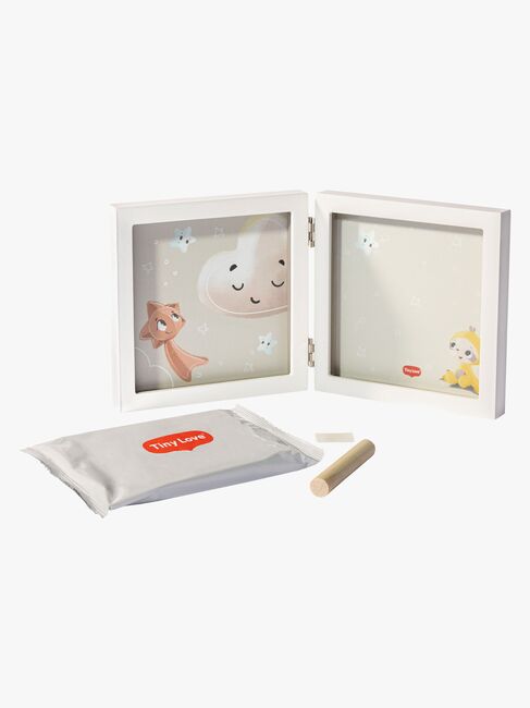 Tiny Love Babyprint Ram Handavtryck Enkel, Vit