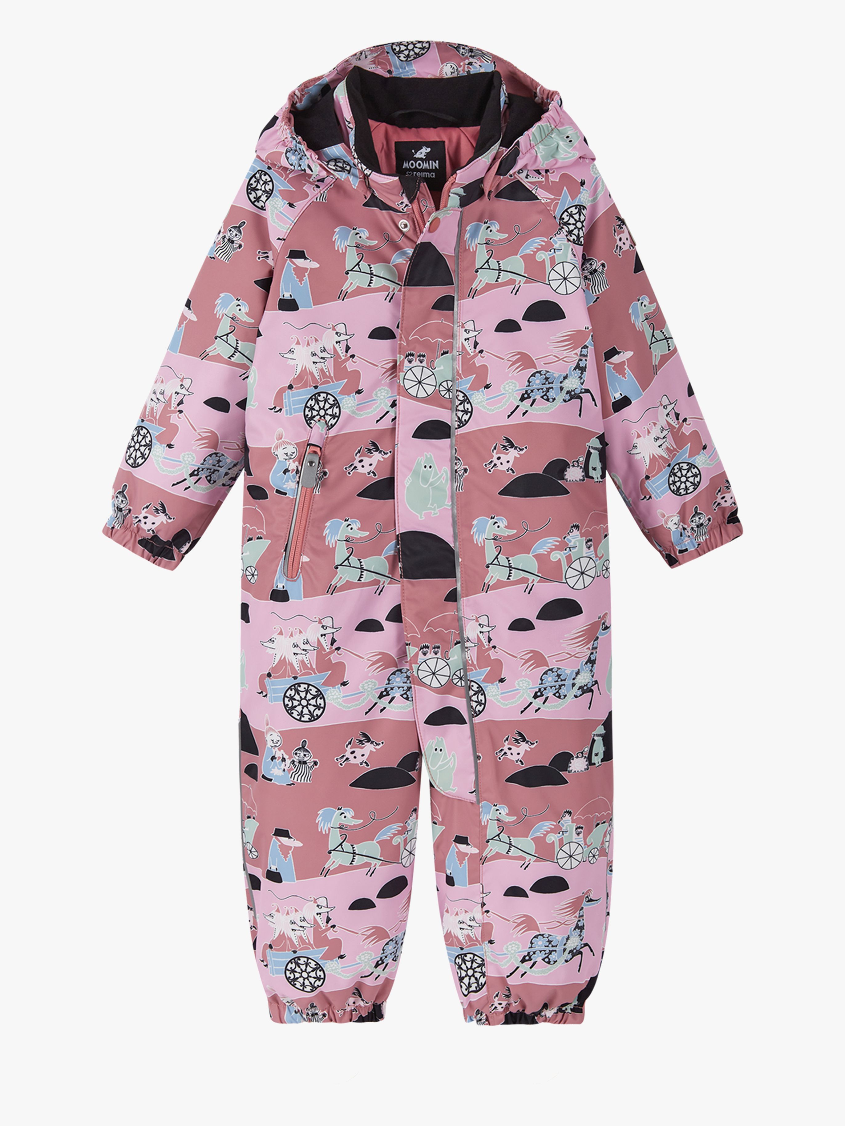 Reima Moomin Puhuri Vinteroverall, Rose Blush
