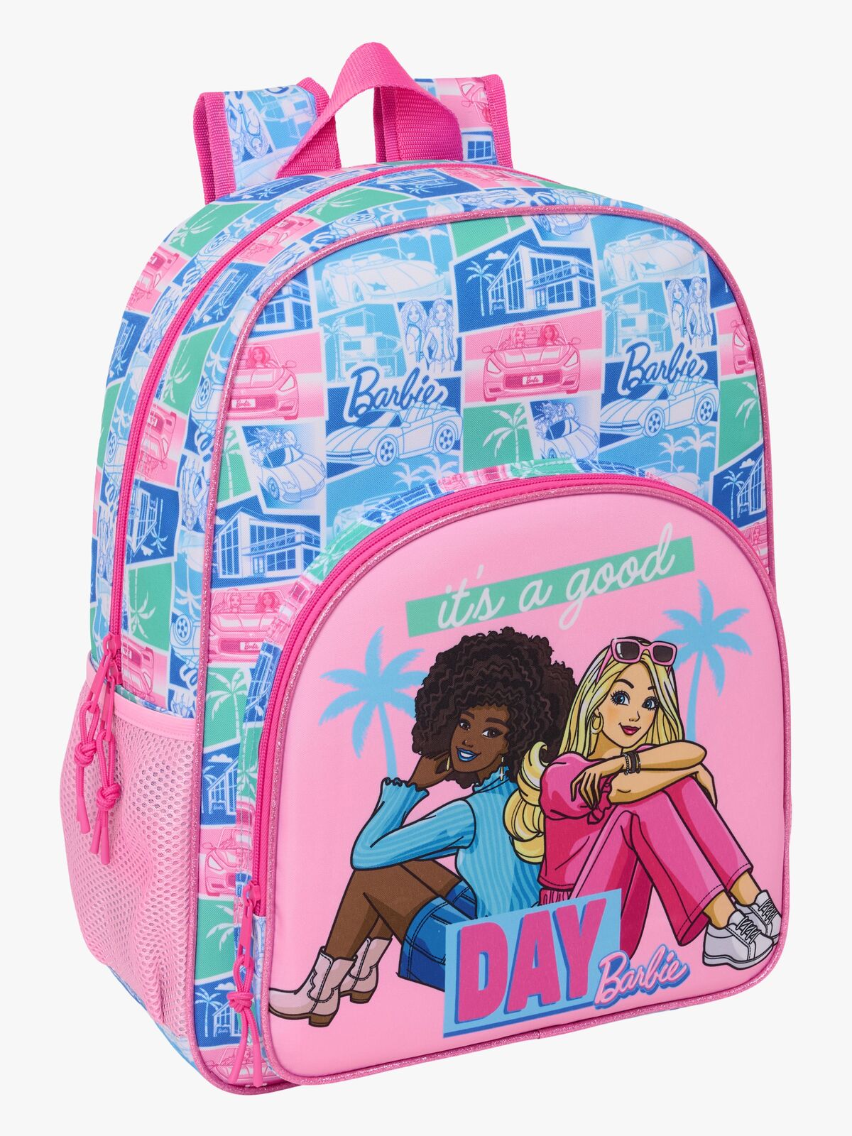 Barbie Ryggsäck 19L, Blå/Rosa