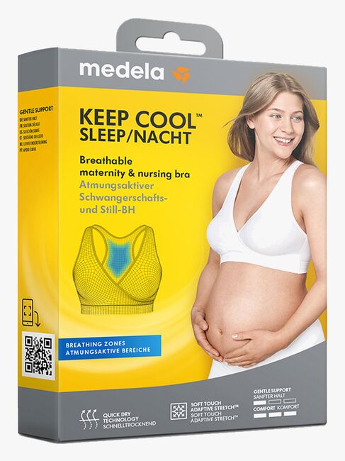 Medela Keep Cool Night Amnings-BH, Vit