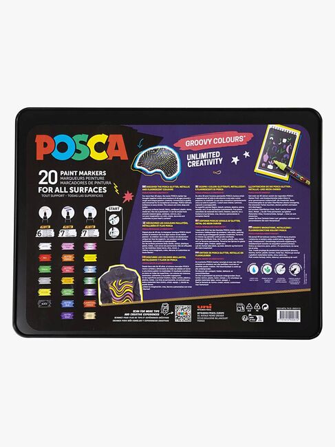 Posca Filtpennor i Fodral 20 st