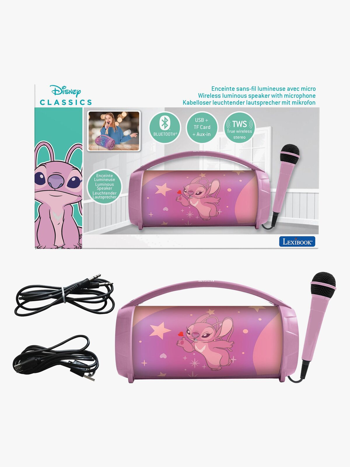 Disney Lilo and Stitch Angel Bluetooth Högtalare