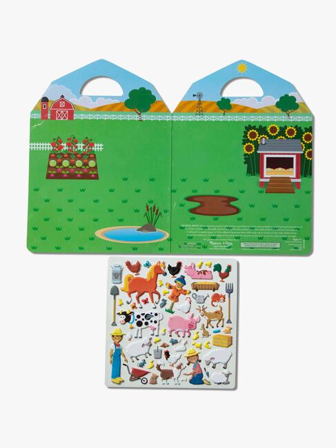 Melissa & Doug Klistermärkesbok Bondgård 52 st