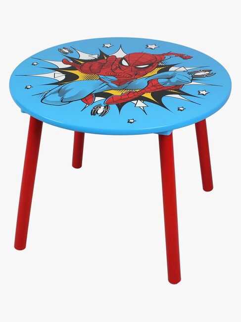 Marvel Spider-Man Bord och Stolar, Blå/Röd