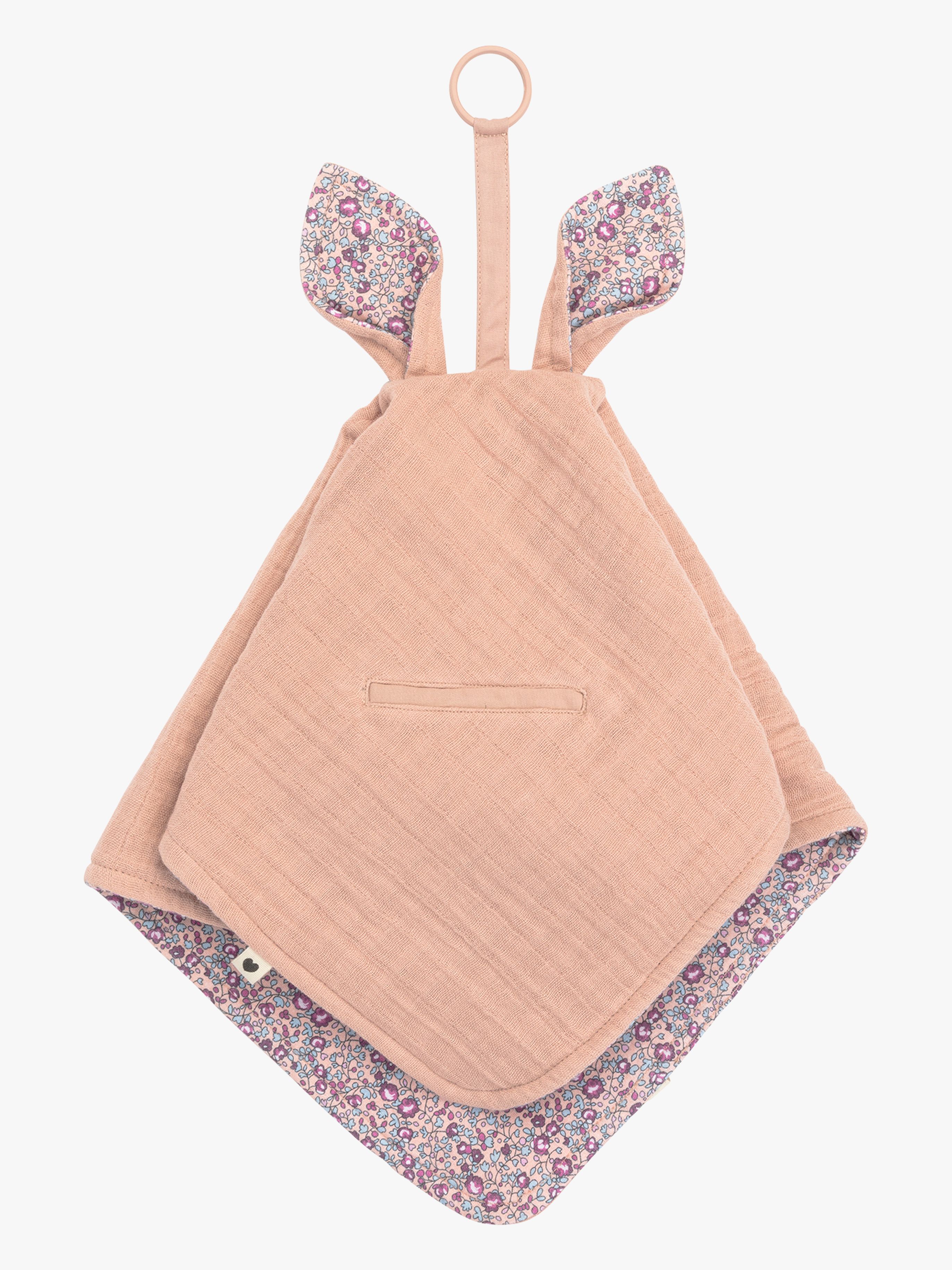 BIBS x Liberty Kangaroo Snuttefilt, Eloise Blush