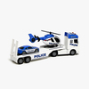Alex's Garage Trailer med Arbetsfordon Polis