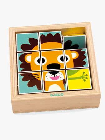 Djeco Pusselbox Tournanimo 3-i-1