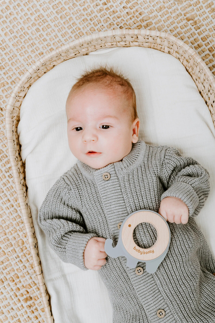 Baby's Only Elephant Bitring, Grey
