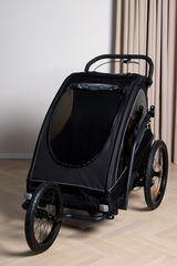 Beemoo Activity Sport Cykelvagn Inkl. Joggingkit, Black