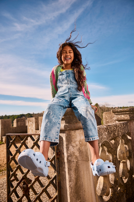 Crocs Classic Tofflor, Blue Calcite