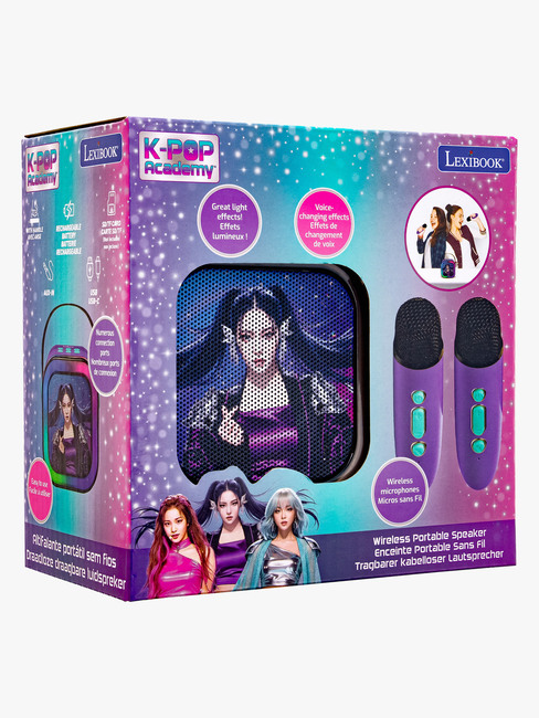 K-Pop Academy Högtalare Med 2 Mikrofoner BTC020KPZ-2823_3c.jpg