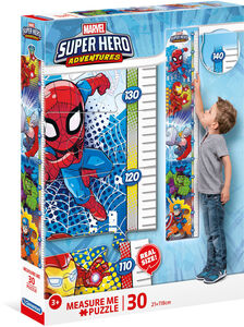 Marvel Pussel Mätsticka Super Hero