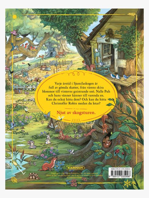 Egmont Kärnan Nalle Puh Barnbok Leta & Hitta