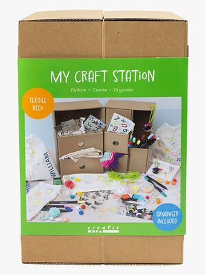 Creativ Company Min Pysselstation Textildekoration