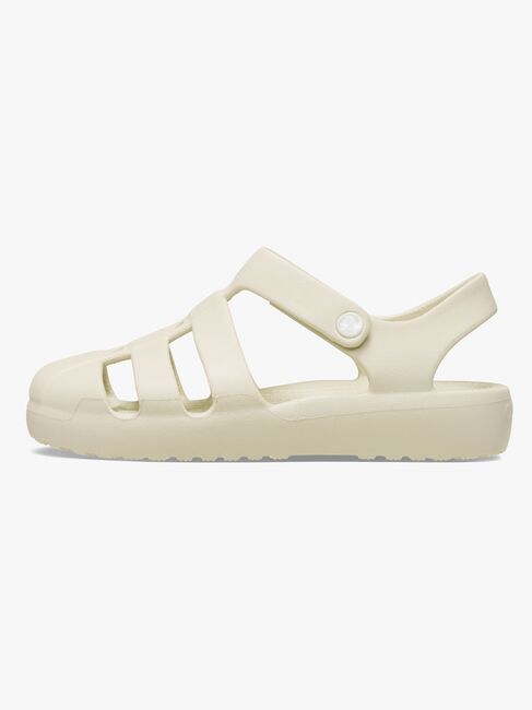 Crocs Classic Fisherman Kids Tofflor, Sandstone