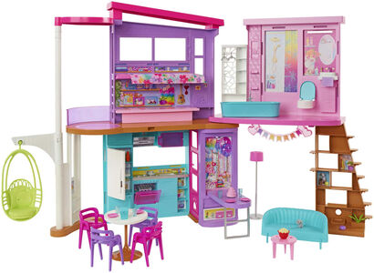 Barbie Malibu Semesterhus med Möbler & Tillbehör