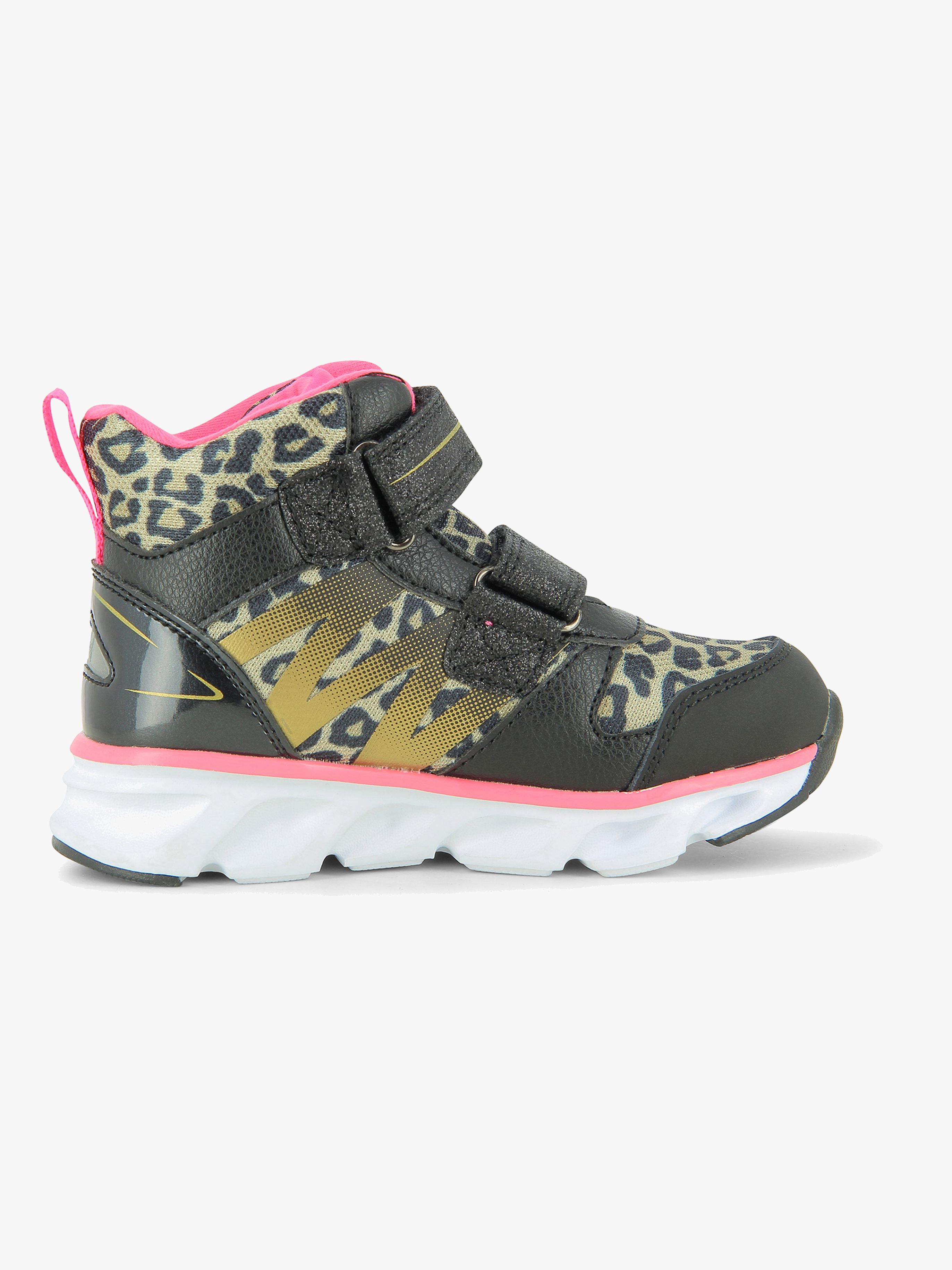 Leaf Glava Blinkande Sneakers Leopard 35