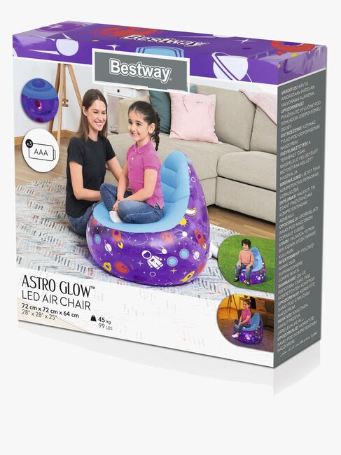 Bestway Uppblåsbar Stol LED Astro Glow