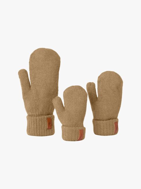 BabyMocs  Stickade Vantar, Caramel