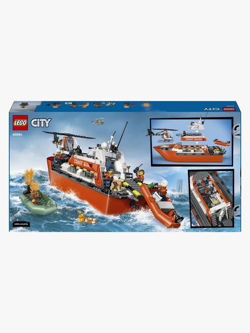 LEGO City 60504 Kustbevakningens räddningsbåt och helikopter
