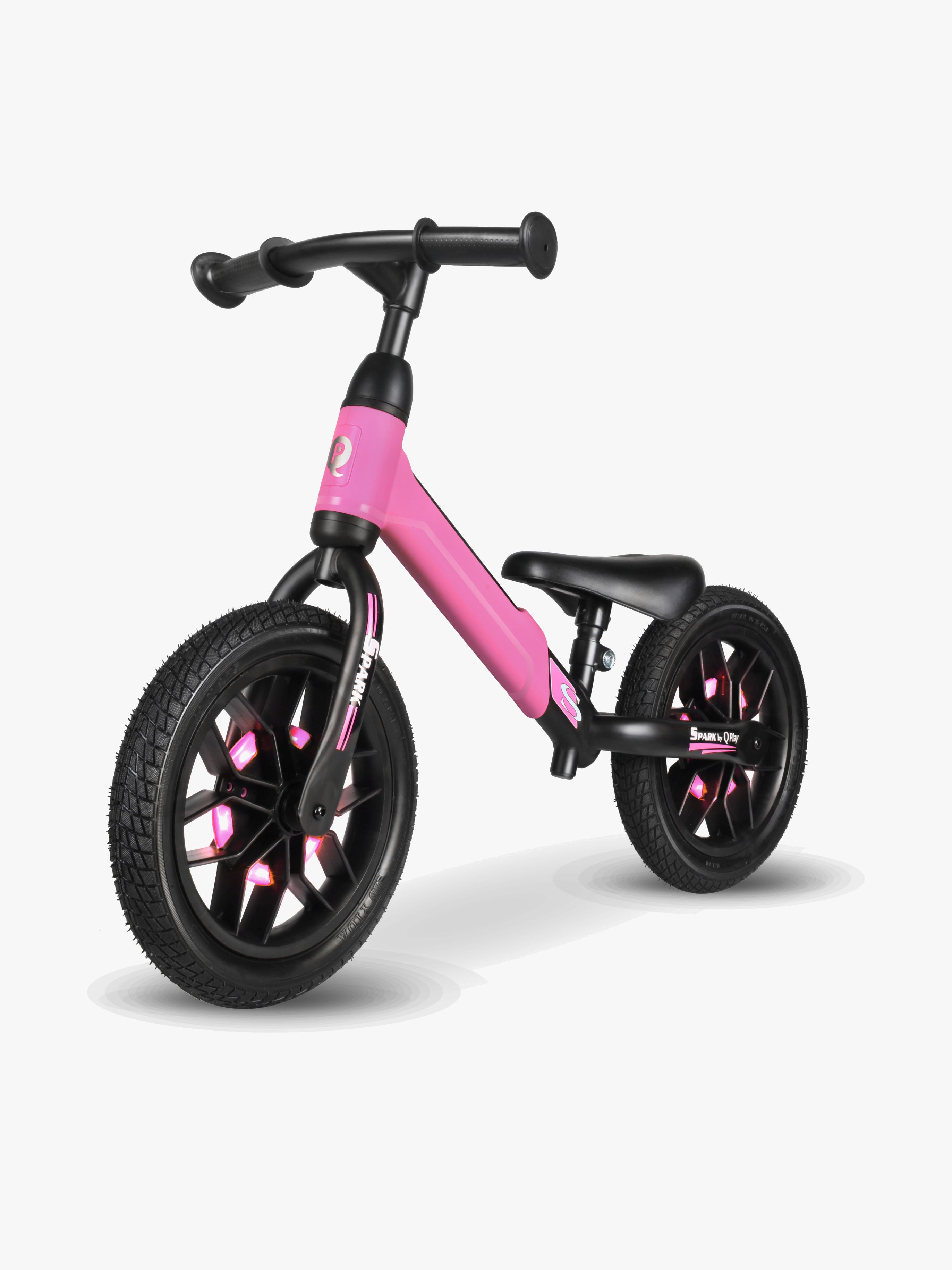 QPlay Spark Balanscykel, Rosa