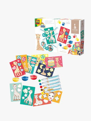 SES Creative Sophie la girafe Pysselset Måla och Färgläggning