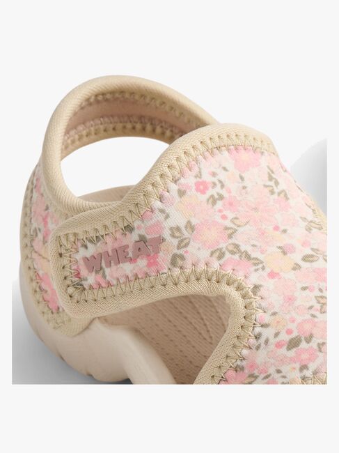 Wheat Bani Sandaler, Flowers/Seashells