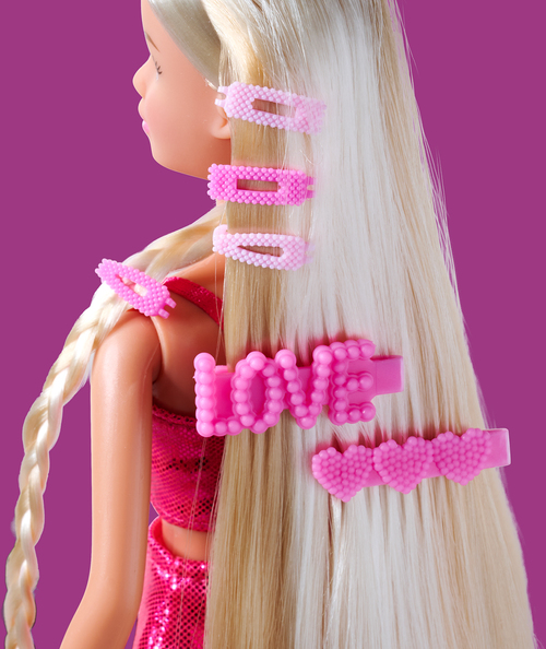 Steffi Love Modedocka med Långt Hår & Tillbehör