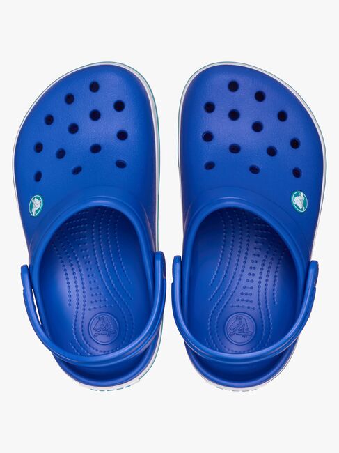 Crocs Crocband Tofflor, Blue Bolt/Turbo Teal