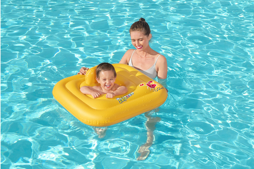 Bestway Step A Swim Baby Badring, Yellow