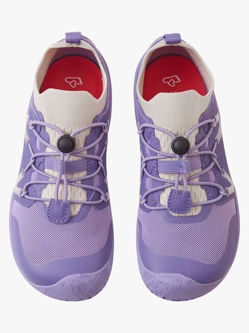 Reima Vaellus Barefoot Sneakers, Misty Violet