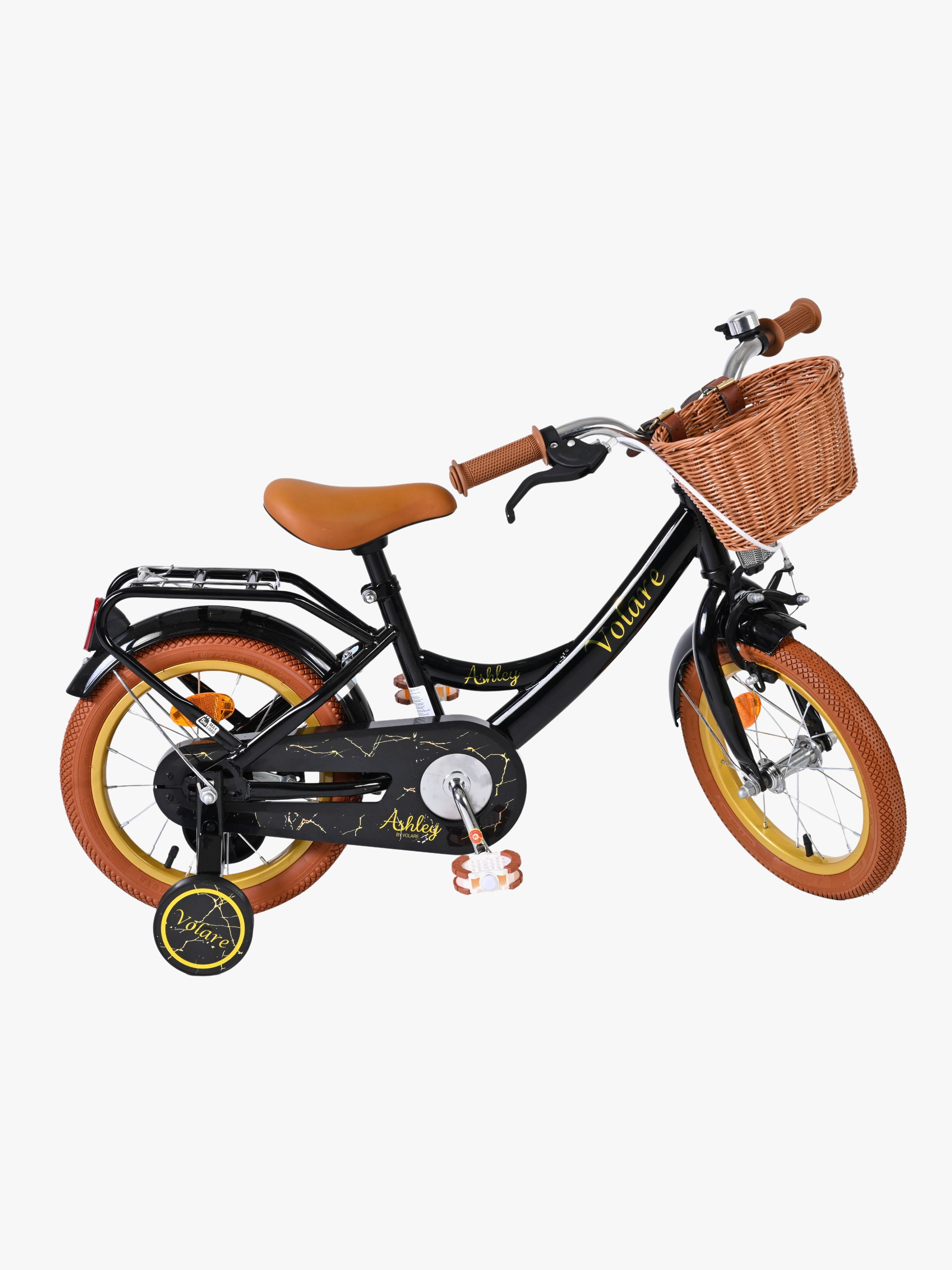 Volare Ashley Cykel 14 Tum, Svart
