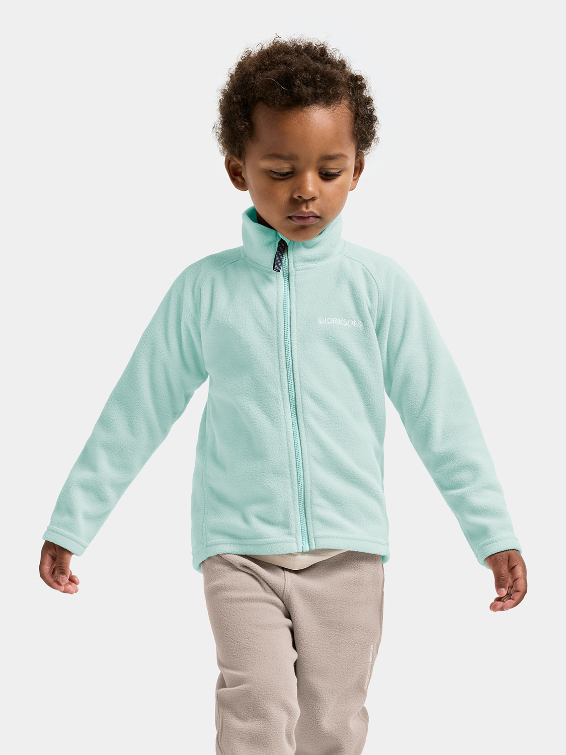 Didriksons Monte Fleecejacka, Ocean Mint