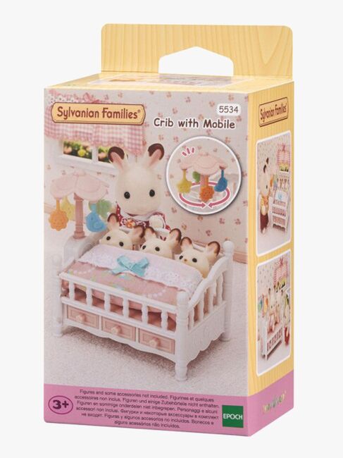 Sylvanian Families Lekset Spjälsäng med Mobil