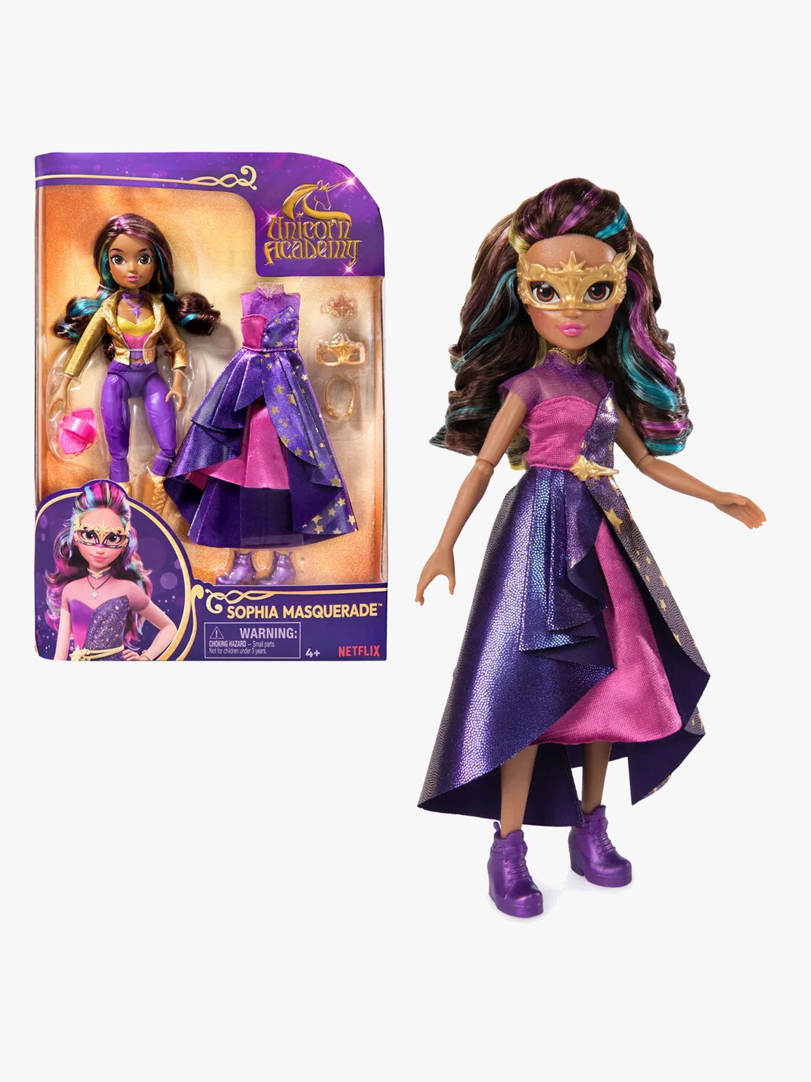 Unicorn Academy Docka Sophia Masquerade 24 cm
