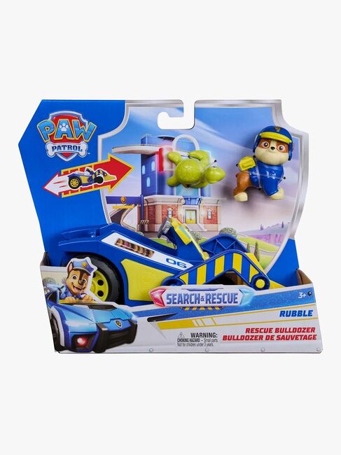 Paw Patrol Search & Rescue Räddningsfordon med Figur Rubble