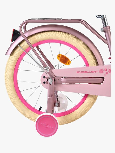 Volare Excellent Cykel 18 Tum, Rosa Matt