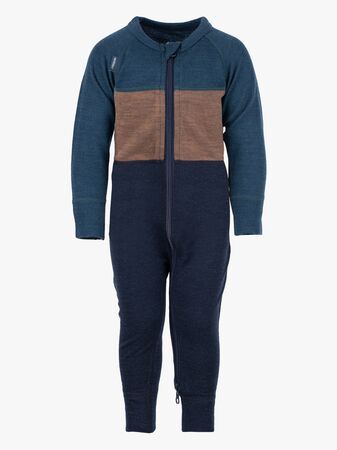 Lindberg Bamboo Merino Underställ Overall, Blue/Navy
